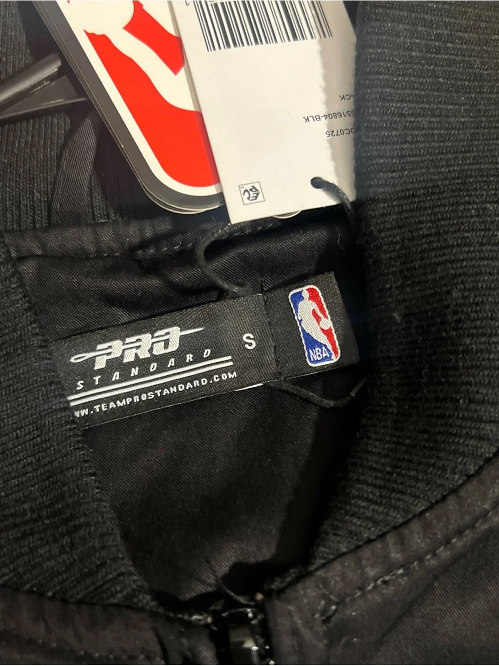 NBA Chicago Bulls Black Bomber Jacket pro standard
